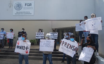 Reporteros de Chilpancingo exigen seguridad para sus compañeros de Iguala