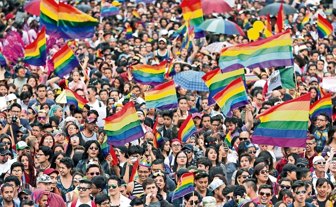 Aristemo, Pambo, María León, Zemmoa, and many others will participate in the 41st LGBTTTIQ Pride March in Mexico City - Photo: Jorge Serratos/EL UNIVERSAL