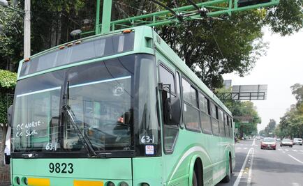 Trolebús reanuda servicio tras robo de cable; afectó a más de 14 mil personas