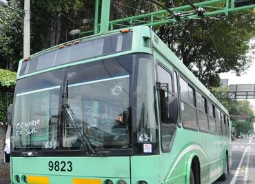 Trolebús reanuda servicio tras robo de cable; afectó a más de 14 mil personas