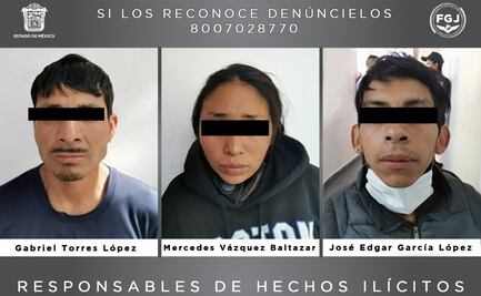 Sentencian a 44 años de prisión a 2 hombres y una mujer por homicidio en pollería de Edomex
