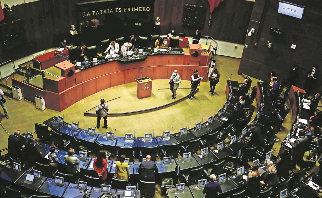 Bloque de contención en Senado afirmó que la reforma a Ley Minera tiene fines electorales. Foto: ARCHIVO EL UNIVERSAL