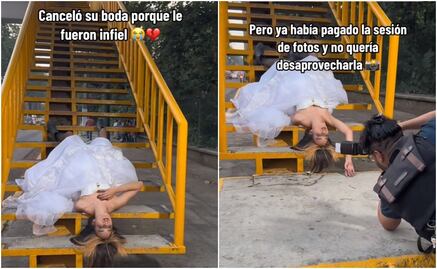 TikTok: Cancela boda por infidelidad, no desaprovecha sesión de fotos y este es el resultado 