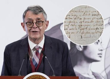 Destacan en la mañanera devolución del FBI a México de manuscrito robado firmado por Cortés; es muy importante, dice Suárez del Real