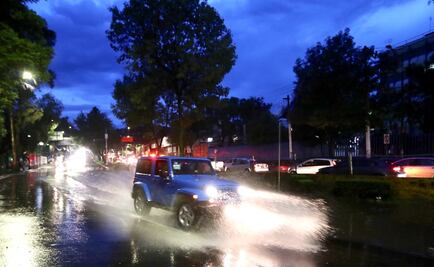 Registran lluvia ligera en tres alcaldías de la Ciudad de México