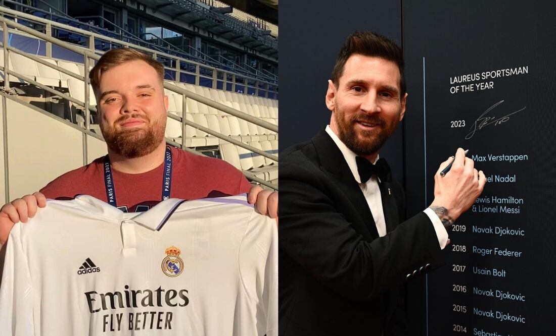 Ibai Llanos y Lionel Messsi fueron comparados a través de un estudio. Fuente: Instagram @ibaillanos y @leomessi