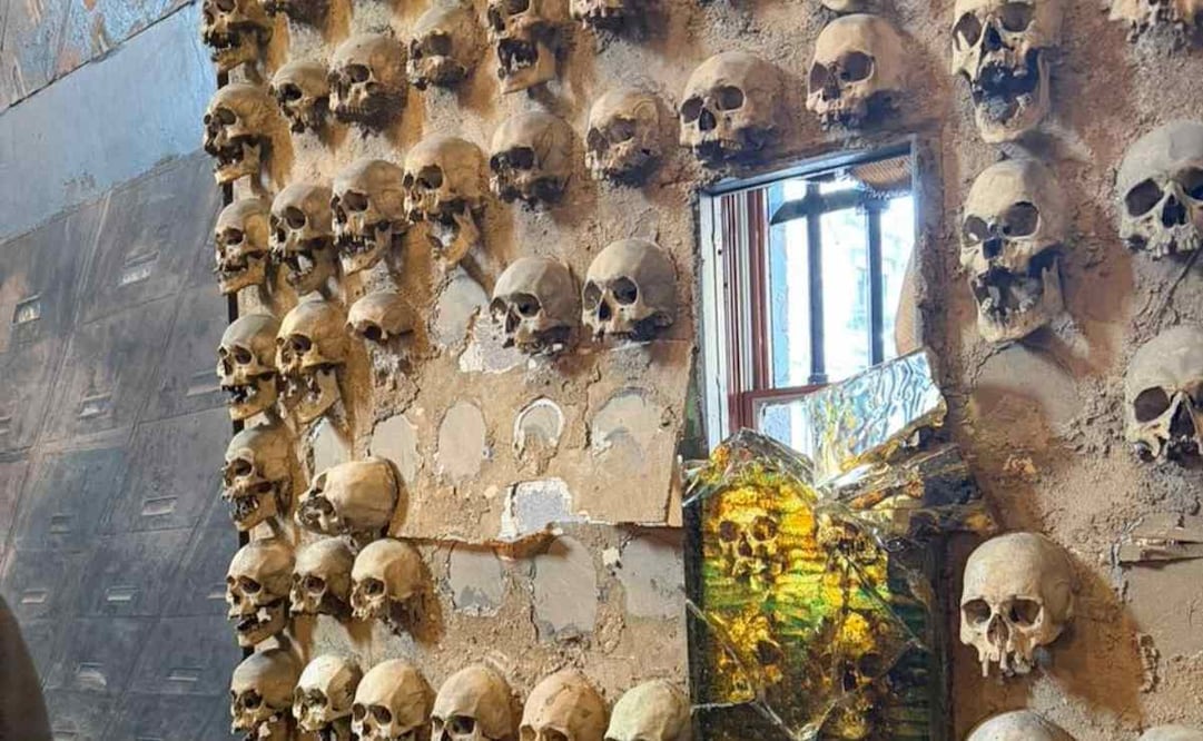 El mural ubicado en la sede de la SCJN titulado “Un clamor por la justicia. Siete crímenes mayores” sufrió afectaciones tras la marcha del 15N. Foto: Casa Estudio Rafael Cauduro