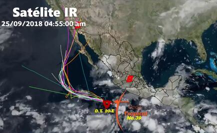 Onda tropical 39 provoca tormentas de corta duración en Oaxaca