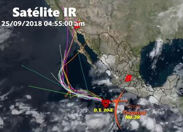 Onda tropical 39 provoca tormentas de corta duración en Oaxaca