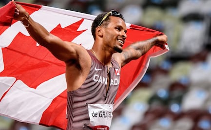 Andre de Grasse, el nuevo monarca de los 200 m planos tras la era de Usain Bolt