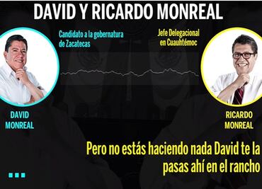 Ricardo Monreal regaña a su hermano
