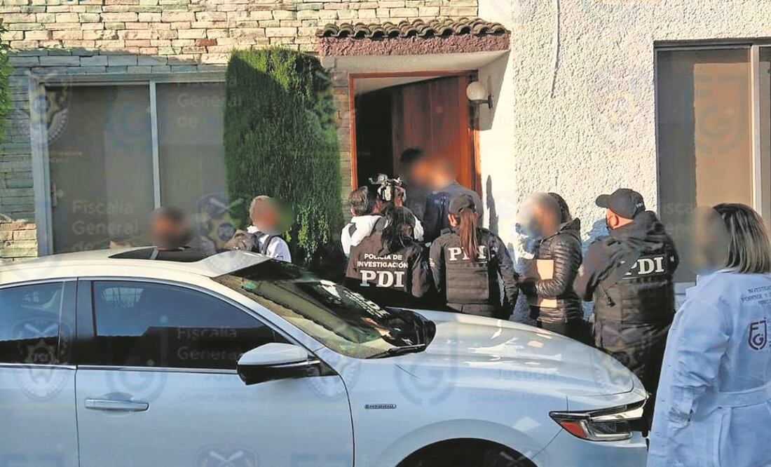 Elementos de la PDI realizaron los cateos en dos inmuebles en la alcaldía Benito Juárez y otro más en Magdalena Contreras. Foto: Especial.