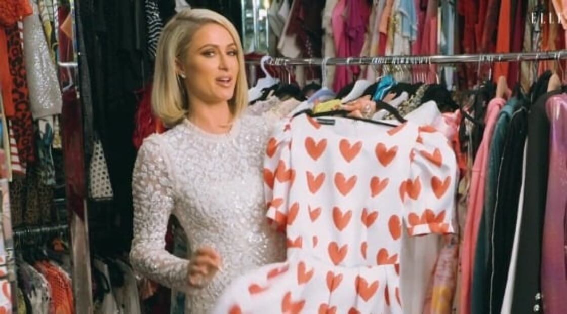 Paris Hilton le mostró al mundo su clóset y no creerás lo que verás