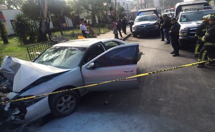 Mujer choca contra poste y muere en La Viga