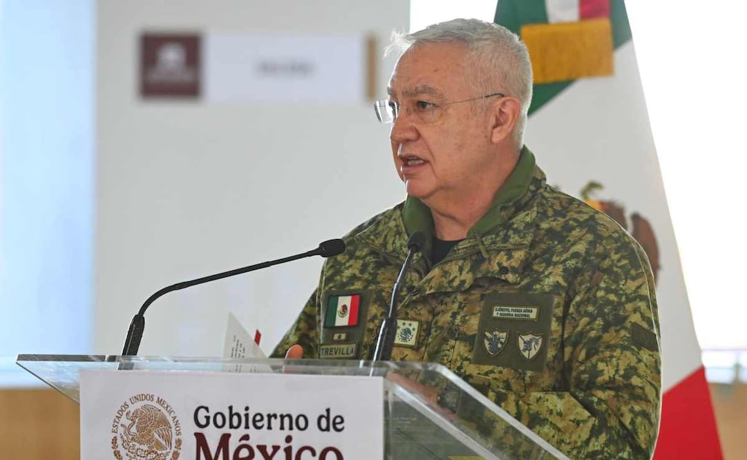 El secretario de la Defensa Nacional, Ricardo Trevilla Trejo. Foto: Presidencia
