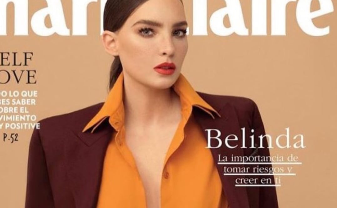 Belinda lleva el "Femme Masculine" una de las tendencias más hot del momento. Foto: Instagram.