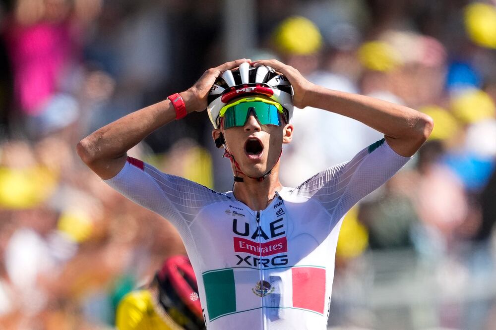 Isaac del Toro gana la segunda etapa del Tour de Francia - Foto: EFE