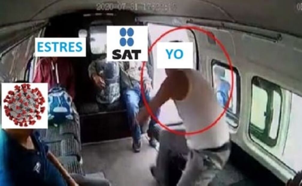 Ladrón de la combi vuelve por más... en forma de piñata