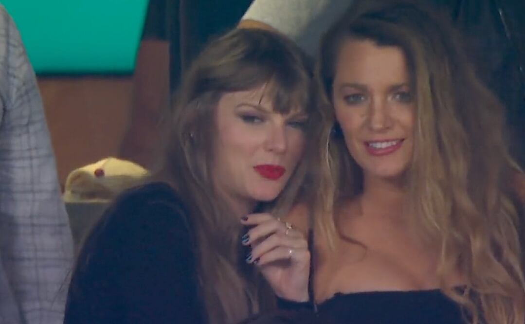 Blake Lively y Taylor Swift tienen una amistad muy cercana / Foto: Captura video de NFL.