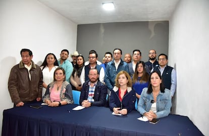 PAN CDMX exige la renuncia de Martí Batres; acusan represión policial contra habitantes de San Gregorio Atlapulco, Xochimilco  