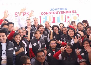 Suman 2.8 millones de beneficiarios de “Jóvenes Construyendo el Futuro; "la meta ha sido rebasada": STPS
