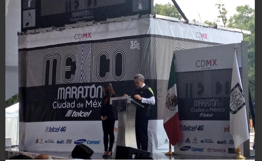 Foto: Tomada de @MaratonCdMx