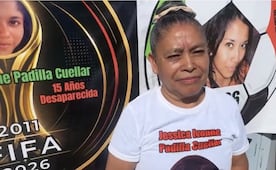 Madre protesta por desaparición de su hija, Jessica Ivonne, en Chihuahua; lleva 15 años sin ser localizada