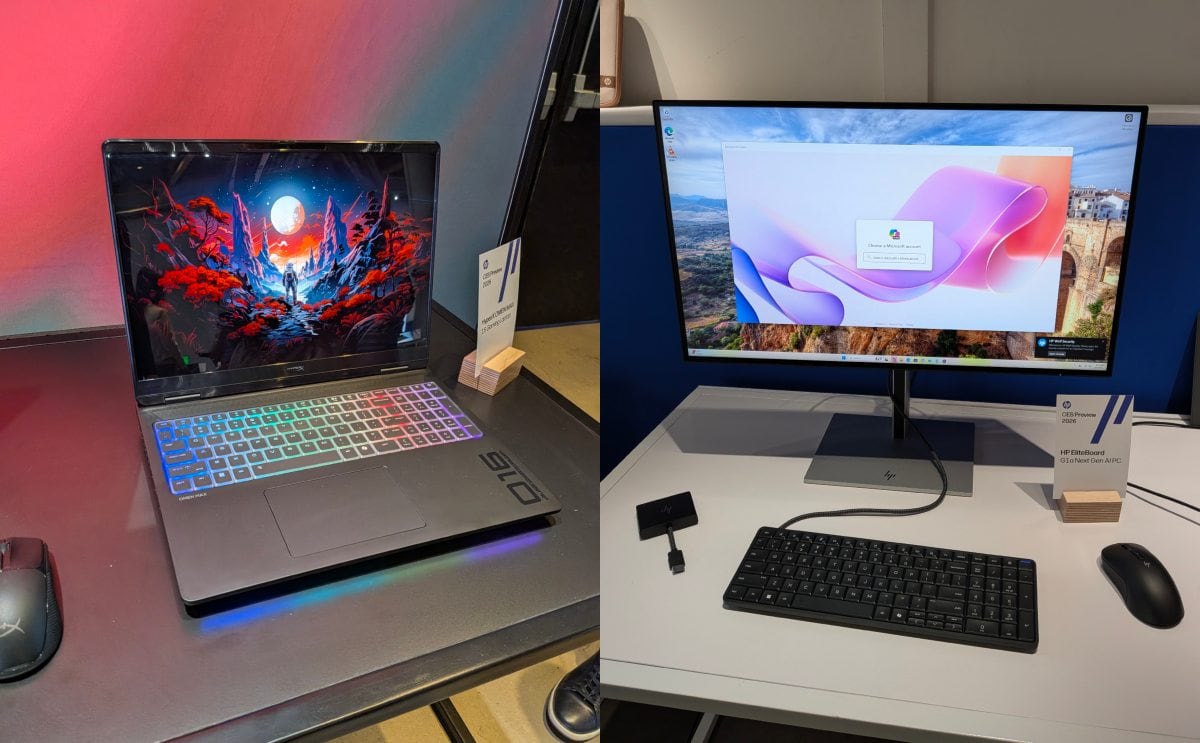 HP renueva su l&iacute;nea de laptops durante CES 2026