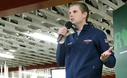 Acusan a Eric Trump de violar ley electoral 