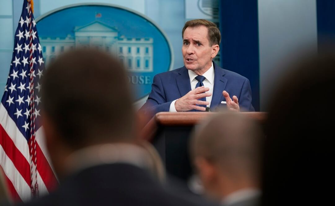 Portavoz del Consejo de Seguridad de la Casa Blanca, John Kirby. Foto: AP