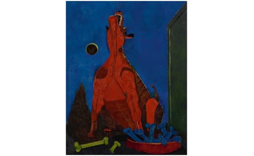 “Perro aullando a la Luna”. Foto: sotheby's.com