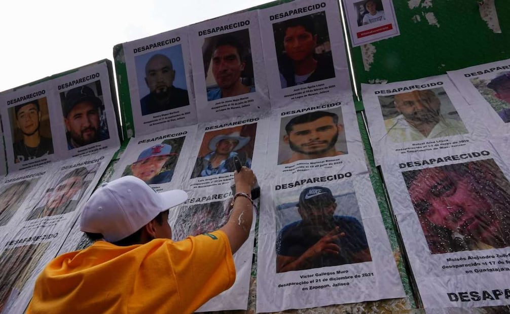 Colectivos de familiares de desaparecidos en México. Foto: Galo Cañas/ Cuartoscuro