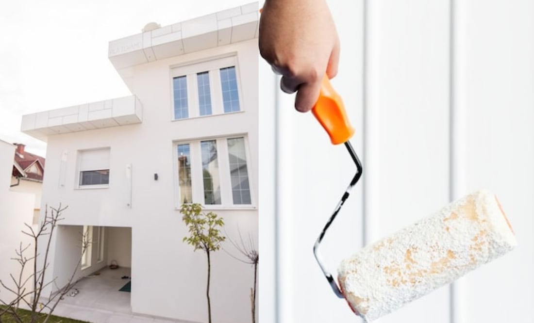 Pintar el techo de blanco te permitirá ahorrar dinero. Fuente: Freepik.