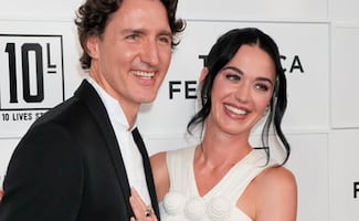 Katy Perry celebra la inauguración del Mundial con una fotografía junto a Justin Trudeau