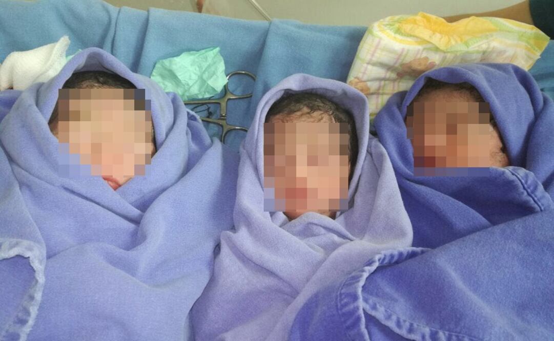 Nacen trillizos en Chiapas