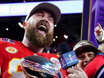 Travis Kelce participará en una película junto a Adam Sandler