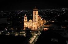 La Catedral de Saltillo resplandece con fuerza con una nueva iluminación de vanguardia