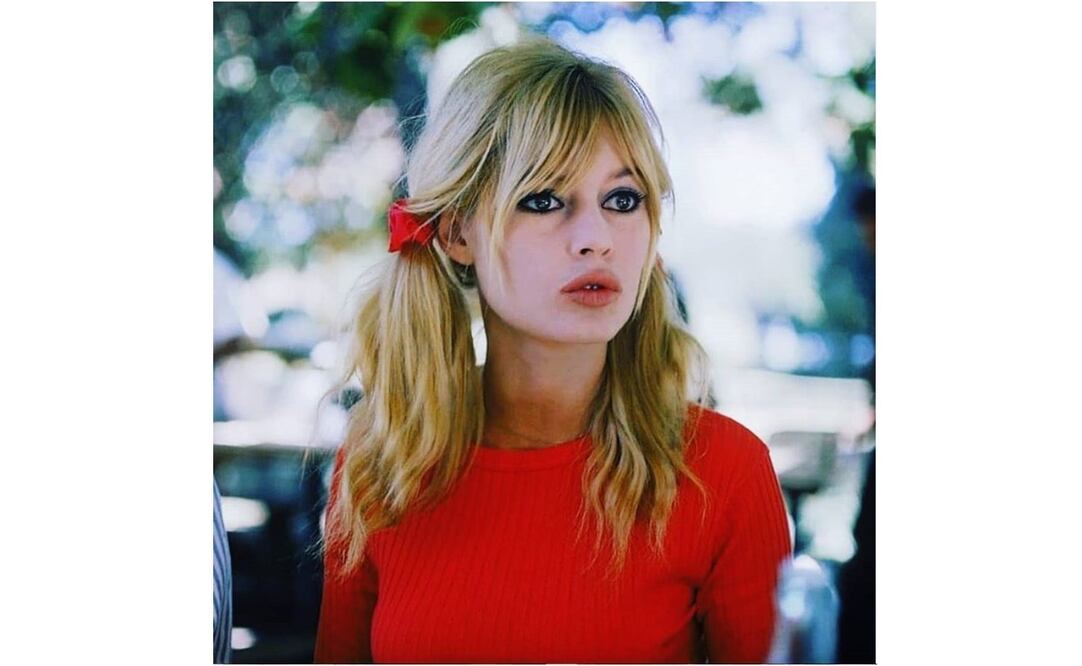 Brigitte Bardot ha usado siempre fleco fránces. Foto: Instagram