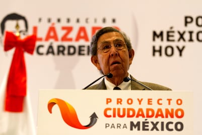 Trump estará loco, pero a los locos se les amansa: Cuauhtémoc Cárdenas