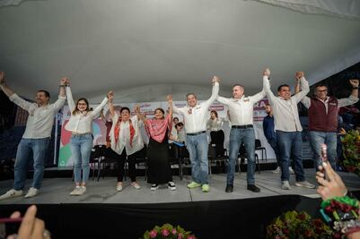 Adrián Rubalcava y Gustavo Mendoza, negaron que decenas de militantes de Morena hayan abandonado el partido en Cuajimalpa