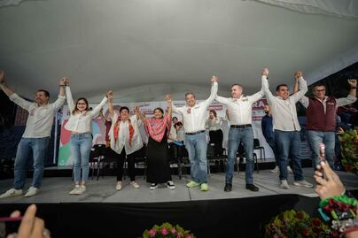 Adrián Rubalcava y Gustavo Mendoza, negaron que decenas de militantes de Morena hayan abandonado el partido en Cuajimalpa