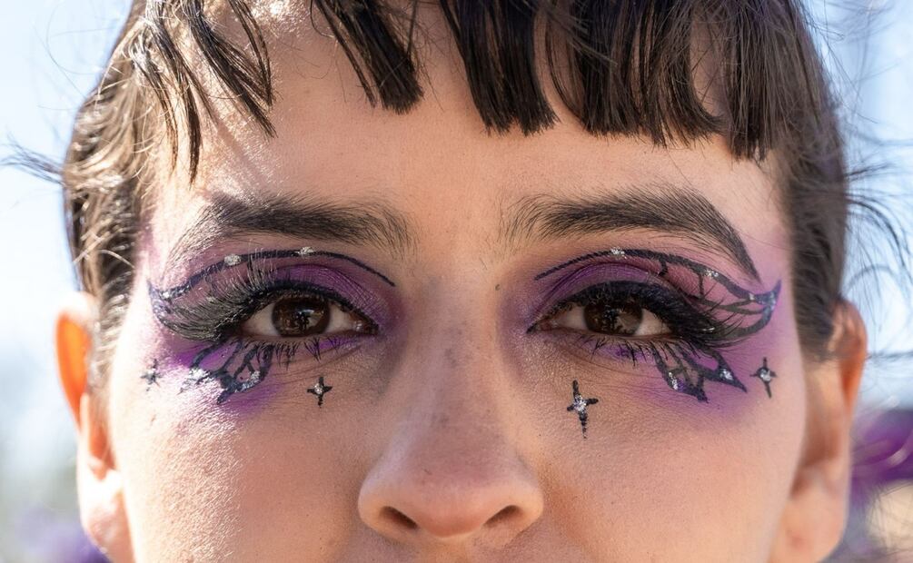 Miles de mujeres salieron a las calles de Zacatecas para participar para alzar la voz en la marcha del 8M (08/03/2025). Foto: Diana Valdez / EL UNIVERSAL