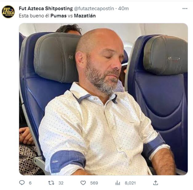 Los mejores mejores memes del partido entre Pumas y Mazatlán