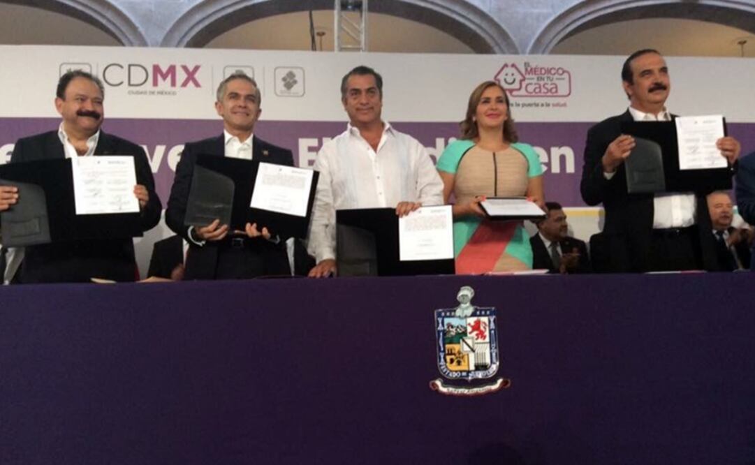 Mancera y 'El Bronco' se alían contra polución