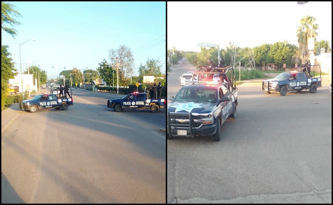 Ante los rumores, se tuvo que desplegar un operativo de vigilancia especial. Fotos: Gobierno de Sinaloa