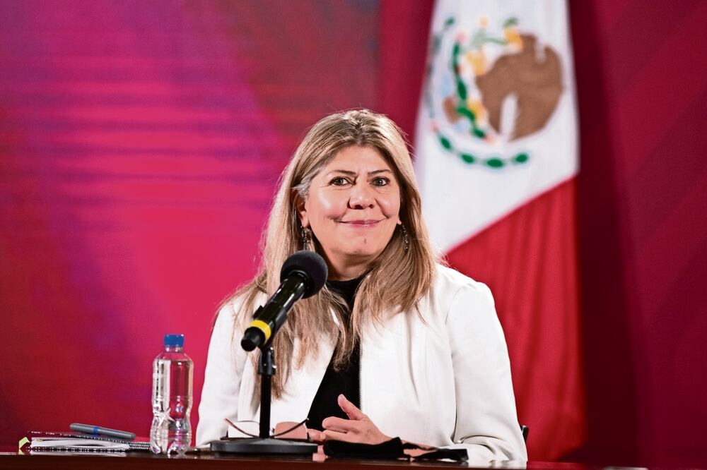 Rocío Mejía, directora de la Financiera para el Bienestar, afirma que revisan el proyecto. Archivo El Universal