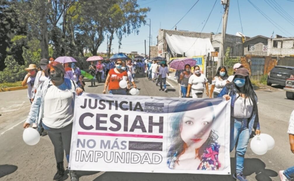 Gritan "justicia" para Cesiah, la joven madre asesinada en Tláhuac