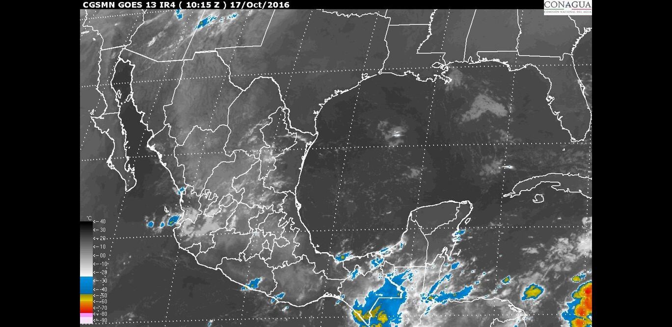 Se mantiene potencial de lluvias en la mayor parte de México