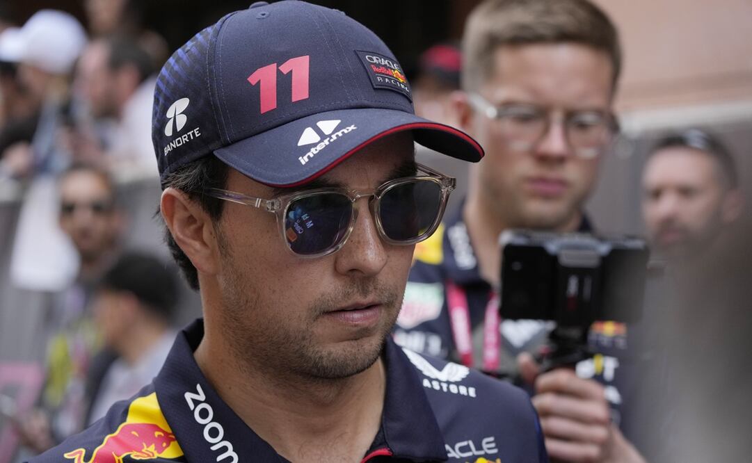 Checo Pérez en el GP de Mónaco - Foto: AP