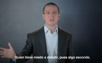 Quien teme debatir algo esconde: Anaya